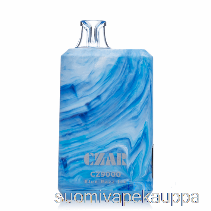 Vape Kauppa Czar Cz9000 Kertakäyttöinen Blue Razz Jää